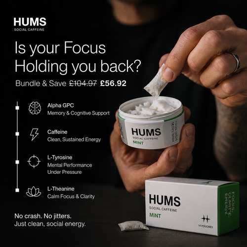 Hums Social Caffeine Pouches